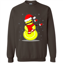 Load image into Gallery viewer, Tennis Dabbing Snowman Christmas Funny