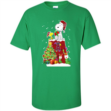 Load image into Gallery viewer, LOS ANGELES ANGELS SNOOPY &amp; WOODSTOCK CHRISTMAS