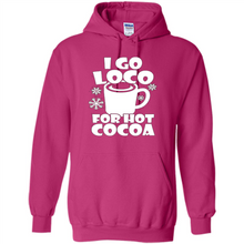 Load image into Gallery viewer, I Go Loco Hot for Hot Cocoa T-shirts, Funny Cocoa Christmas