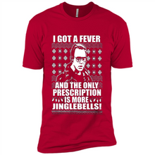 Load image into Gallery viewer, I got a fever and the only prescription is more jinglebells Christmas sweater