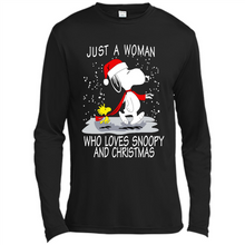 Load image into Gallery viewer, Just a Woman who loves Snoopy and Christmas