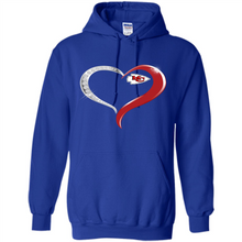 Load image into Gallery viewer, Kansas City Chiefs in Diamond Heart