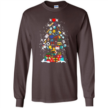 Load image into Gallery viewer, Greate Science Teacher Shirt Merry Christmas Tree Science Tools Funny Gift Book Lovers (1)