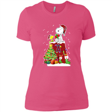 Load image into Gallery viewer, LOS ANGELES ANGELS SNOOPY &amp; WOODSTOCK CHRISTMAS