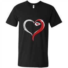 Load image into Gallery viewer, Kansas City Chiefs in Diamond Heart