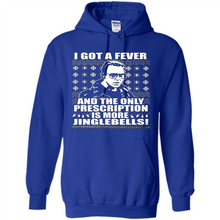 Load image into Gallery viewer, I got a fever and the only prescription is more jinglebells Christmas sweater