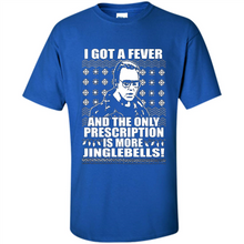 Load image into Gallery viewer, I got a fever and the only prescription is more jinglebells Christmas sweater