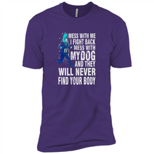 Load image into Gallery viewer, Keanu reeves Mess with me I fight back mess with my dog