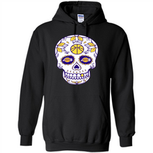 Load image into Gallery viewer, Los Angeles Lakers Basketball Sugar Skull Day of the Dead