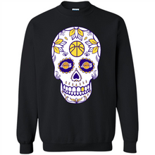 Load image into Gallery viewer, Los Angeles Lakers Basketball Sugar Skull Day of the Dead