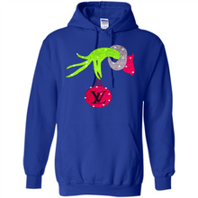 Load image into Gallery viewer, Grinch hand holding logo Louisvuitton