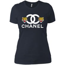 Load image into Gallery viewer, Tiger Chanel Logo Funny shirt Ladies' Boyfriend Shirt DORABLE SHIRT