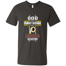 Load image into Gallery viewer, God First Family Second Then Washington Redskins Football