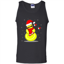 Load image into Gallery viewer, Tennis Dabbing Snowman Christmas Funny