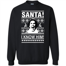 Load image into Gallery viewer, ELF santa I know him Christmas