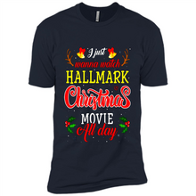 Load image into Gallery viewer, I Just Wanna Watch Hallmark Christmas Movie All Day Sweatshirt