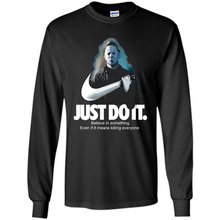 Load image into Gallery viewer, Michael Myers Nike Just Do It