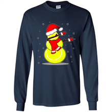 Load image into Gallery viewer, Tennis Dabbing Snowman Christmas Funny