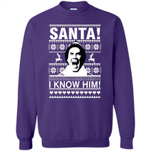 Load image into Gallery viewer, ELF santa I know him Christmas