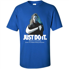 Load image into Gallery viewer, Michael Myers Nike Just Do It