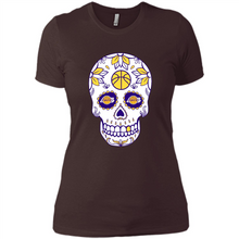 Load image into Gallery viewer, Los Angeles Lakers Basketball Sugar Skull Day of the Dead