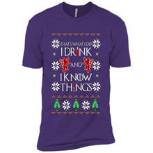 Load image into Gallery viewer, That’s What I Do I Drink And I Know Things Christmas