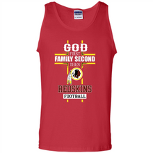 Load image into Gallery viewer, God First Family Second Then Washington Redskins Football