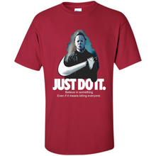 Load image into Gallery viewer, Michael Myers Nike Just Do It