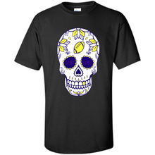 Load image into Gallery viewer, LSU Tigers Football Sugar Skull Day of the Dead