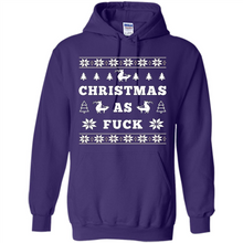 Load image into Gallery viewer, Humping deer Christmas as fuck sweater