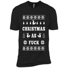 Load image into Gallery viewer, Humping deer Christmas as fuck sweater