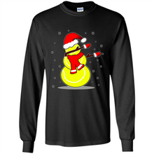 Load image into Gallery viewer, Tennis Dabbing Snowman Christmas Funny