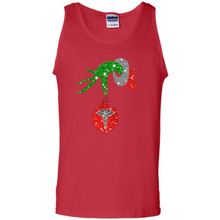 Load image into Gallery viewer, Grinch Hand holding Nurse ornament Christmas (1)