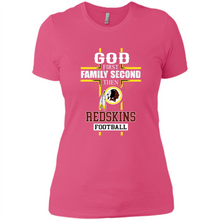 Load image into Gallery viewer, God First Family Second Then Washington Redskins Football