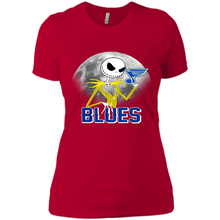 Load image into Gallery viewer, Jack Skellington Halloween Shirt For St.-louis-blues Fans