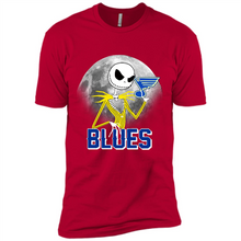 Load image into Gallery viewer, Jack Skellington Halloween Shirt For St.-louis-blues Fans