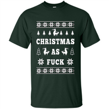 Load image into Gallery viewer, Humping deer Christmas as fuck sweater