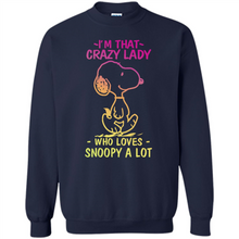Load image into Gallery viewer, I'm That Crazy Lady Who Loves Snoopy A Lot