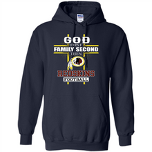 Load image into Gallery viewer, God First Family Second Then Washington Redskins Football