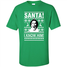 Load image into Gallery viewer, ELF santa I know him Christmas