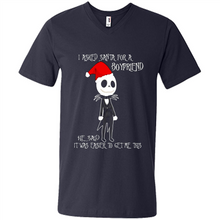 Load image into Gallery viewer, I Asked Santa For A Boyfriend Jack Skellington Christmas sweater
