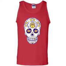 Load image into Gallery viewer, Los Angeles Lakers Basketball Sugar Skull Day of the Dead