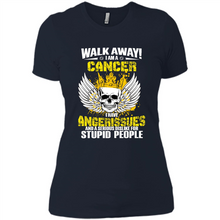 Load image into Gallery viewer, Walk Away I Am A Cancer Vintage Skull