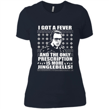 Load image into Gallery viewer, I got a fever and the only prescription is more jinglebells Christmas sweater