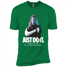 Load image into Gallery viewer, Michael Myers Nike Just Do It