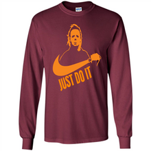 Load image into Gallery viewer, MICHAEL MYERS JUST DO IT FUNNY LOGO NIKE