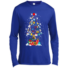 Load image into Gallery viewer, Greate Science Teacher Shirt Merry Christmas Tree Science Tools Funny Gift Book Lovers (1)