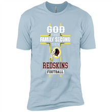 Load image into Gallery viewer, God First Family Second Then Washington Redskins Football