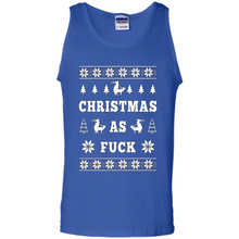 Load image into Gallery viewer, Humping deer Christmas as fuck sweater