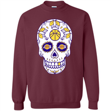 Load image into Gallery viewer, Los Angeles Lakers Basketball Sugar Skull Day of the Dead